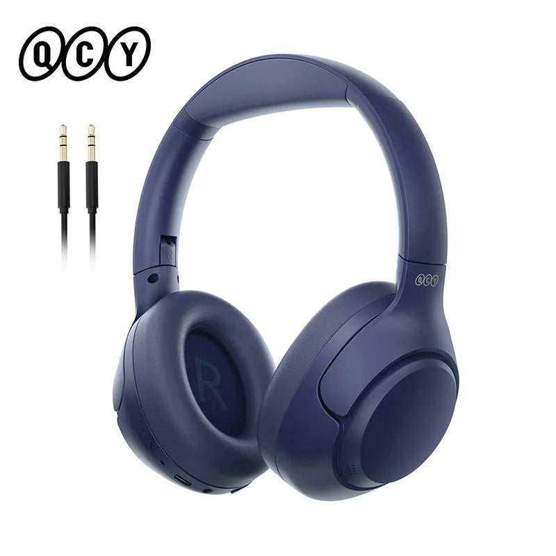 QCY H3 ANC Wireless Headphones Bluetooth 5.4 Hybrid Noise Cancellation 60H