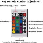 NEW LED Touch Night Light Rechargeable RGB Dimmable Table Lamps Remote Control Ambient Light for Bedroom Living Room