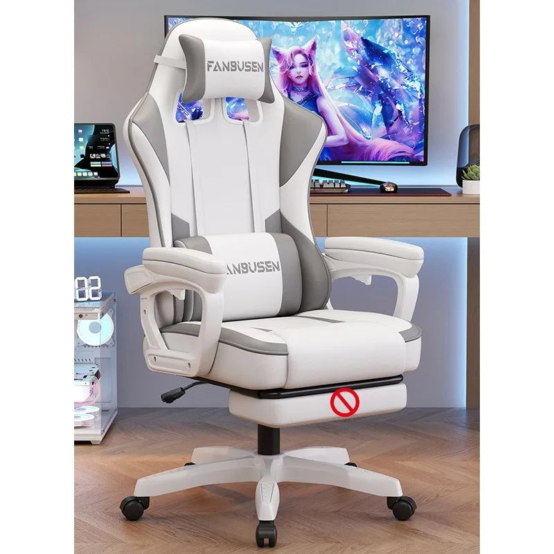 Gaming Chair Computer Chair GamingChair Ergonomic Dormitory Lifting Modern Simple Office Gaming Chair