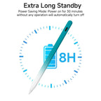 Stylus Pen for Apple Pencil with LED Power Indicators Palm Rejection Touch Pen for 2026 2025 2022 2021 2020 2019 2018 iPad Penci