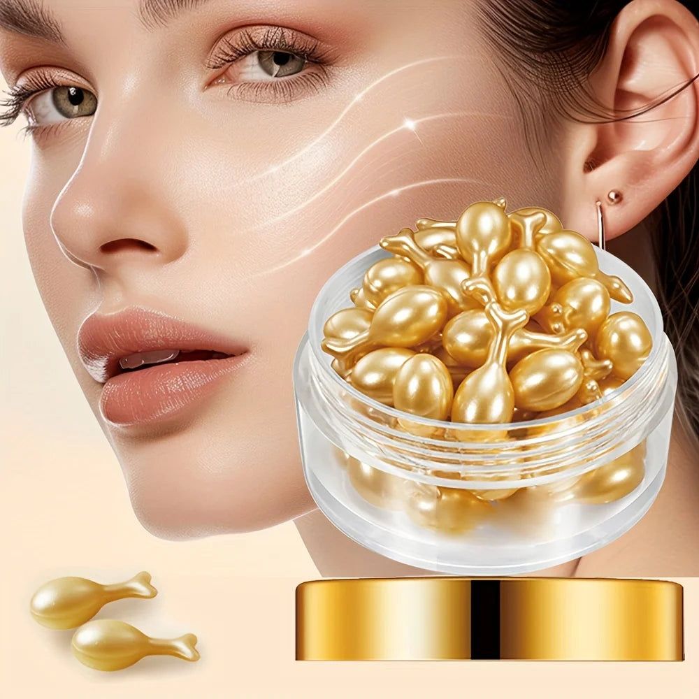 Vitamin E Moisturizing Essence Capsules, Nourishing and Hydrating Facial Essence, Deep Hydrating Essence