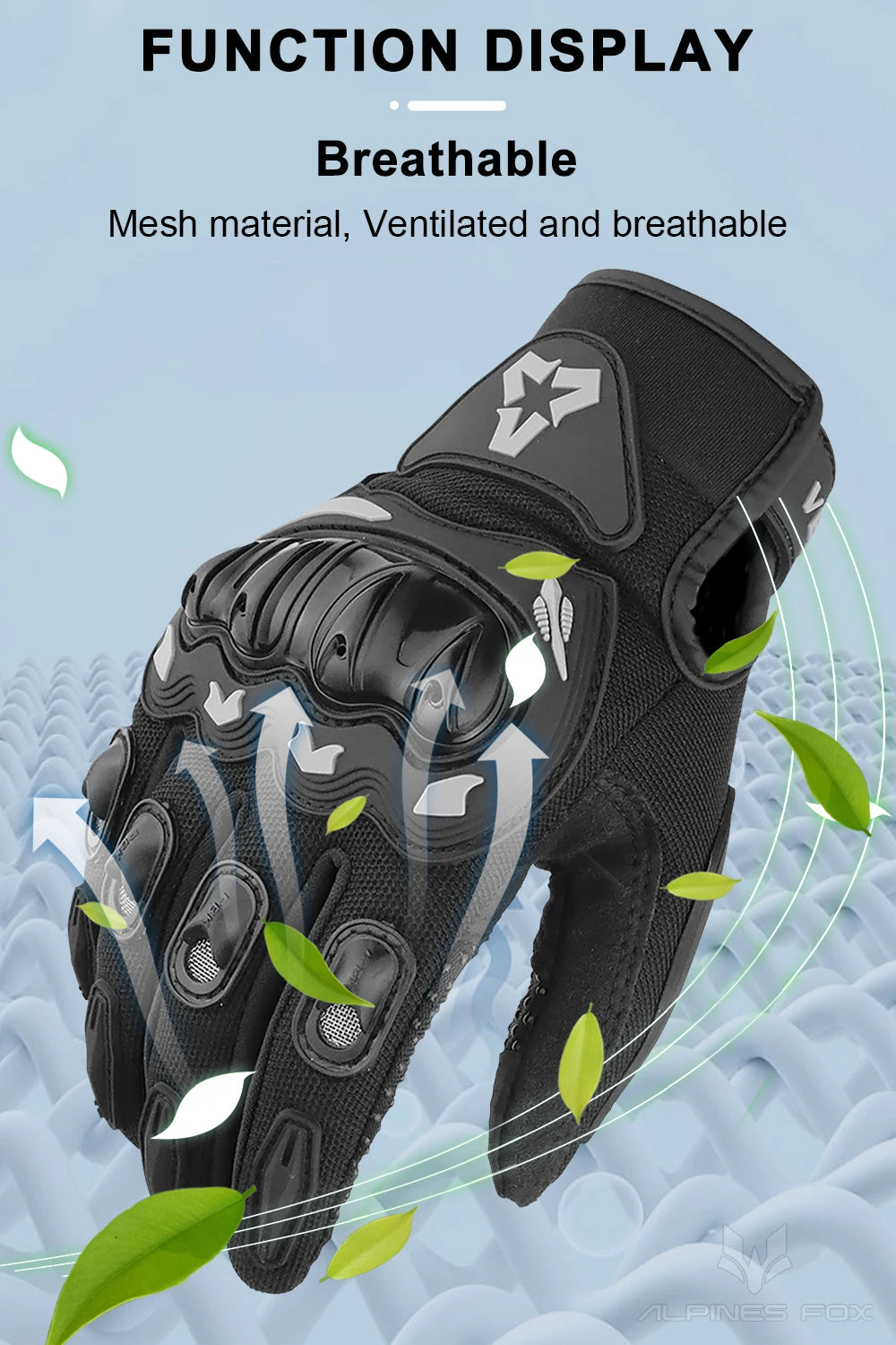 Summer Motorcycle Gloves Men Women Full Finger Touch Screen Motocross Racing Gloves Motorbike Bicycle Cycling Glove M-XXL