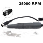 45000 & 35000 RPM Electric Professional Nail Sander Drill Pen Micromotor Polishing Machine Handpiece 2.35mm