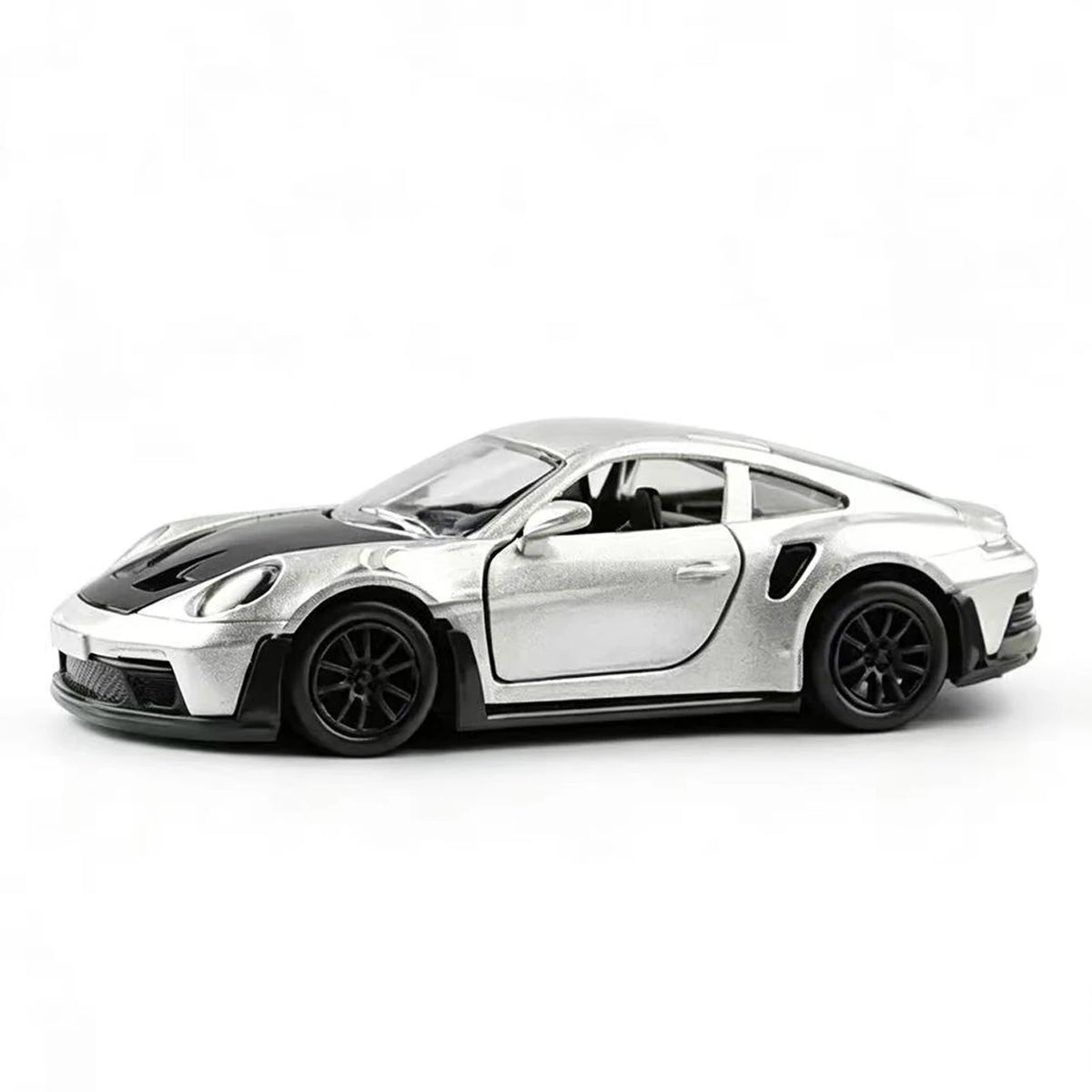 Scale Cast Simulation Alloy Toy Car Door Can Be Opened Pullback Drive Collectible Model Vehicle Toy for Kids