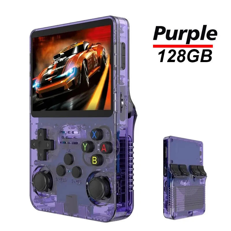 R36S Retro Handheld Game Console One RAM Arkos System 3.5 Inch IPS Screen Portable Pocket Video Player Game 20000+ Consola
