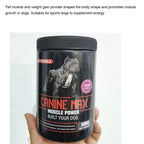 CANINE MAX MUSCLE POWER FOR DOG, Increase Strength, Muscle, Weight Gain Pet Nutritional Supplement Sports Dogs Bully Pitbull