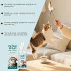 Long Lasting Cat Repellent Spray 120ml Non-Toxic Formula for Furniture Carpets Prevent Urine Marking Indoor Odor Neutralizer