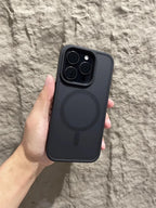 Matte Magnetic Original Phone Case For iPhone 18 Air 17 16 15 14 12 11 13 Pro Max 16e Plus For Magsafe Wireless Charging Cover