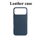 For Apple Magsafe Leather Case for IPhone 17 Pro Max 17 Air Case Wireless Charging Magnetic Cover 16 Pro Max with Box
