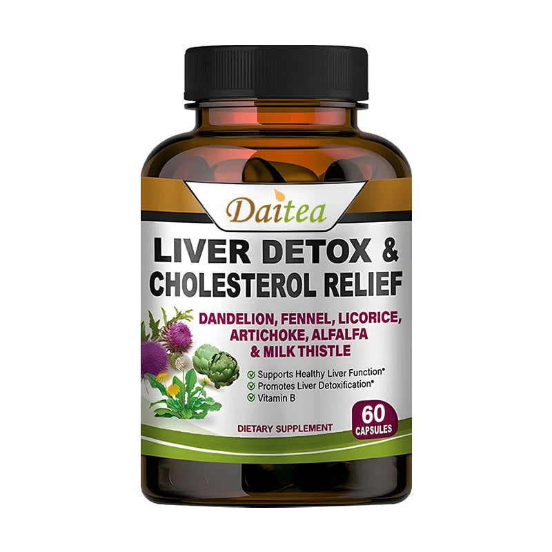 Liver Cleanse Detox & Repair - with Artichoke, Dandelion, Liver & Kidney Health, Liver Cleanse, Detox & Repair