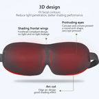 3D Sleep Mask Eye Mask for Travel Yoga Nap Lightweight Breathable Eye Cover Night Sleep Block Out Light Eyepatch for Women Men