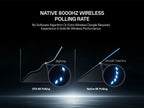 Rapoo VT7 MAX /VT7 Wireless Gaming Mouse True 8K Wireless Polling Rate 53g Lightweight Up to 750Hr Battery Life