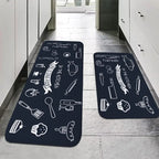 1piece Multi-purpose Sponge Water Absorption Mat:Kitchen,Bathroom Bathroom Anti-skid,Moisture Absorption,Machine Washable Carpet