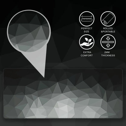 Large Thickened Gaming Mouse Pad | Stitched Edges, Non-Slip Base, Multiple Sizes