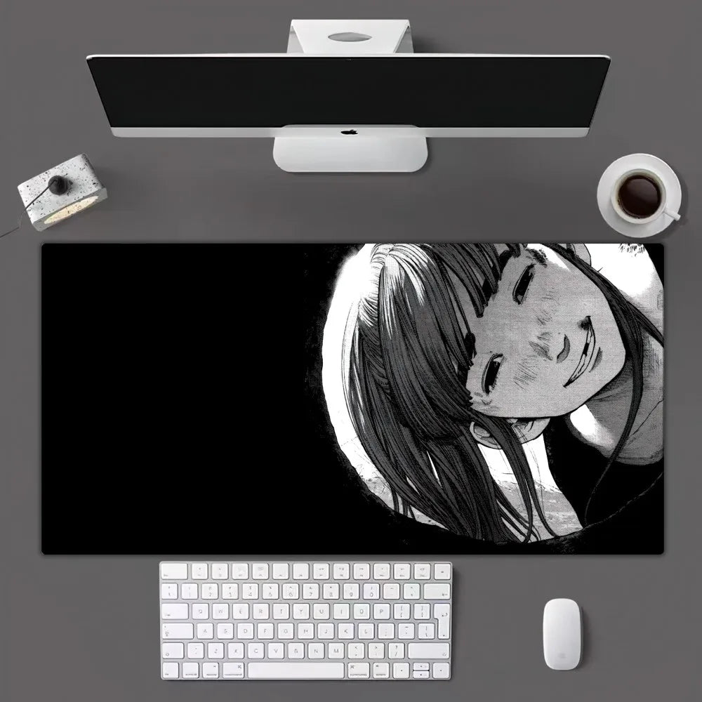 Goodnight punpun Manga Mousepad Mousepad Gamer Mouse Pad Size For Office Long Table Mat