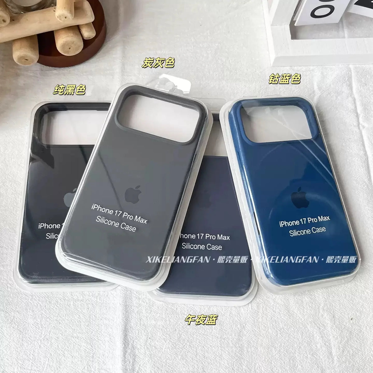 Matte Liquid Silicone Protective Case For Apple iPhone 17 16 15 14 13 12 Pro Max Soft Shockproof Anti-Scratch Slim Phone Cover