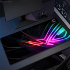 Asus Rog Black Mause Pad Anime Mouse Mats Gaming Computer Desk Mat Mouse Carpet Pc Accessories Gamer Mouse Pad Speed Rubber Mat