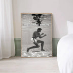 1pc Boxer Mike Tyson M-Muhammad Ali Motivational Quote Posters Retro Kraft Paper Sticker DIY Room Bar Cafe Wall Painting