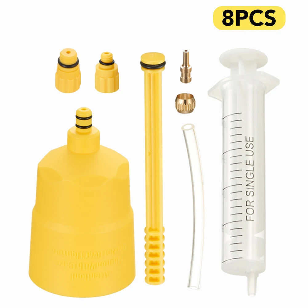 Bicycle Brake Mineral Oil 60ML Bike Hydraulic Disc Brake Oil Bleed Kit For SHIMANO TEKTRO SRAM NUTT Series Brake Repair Tools
