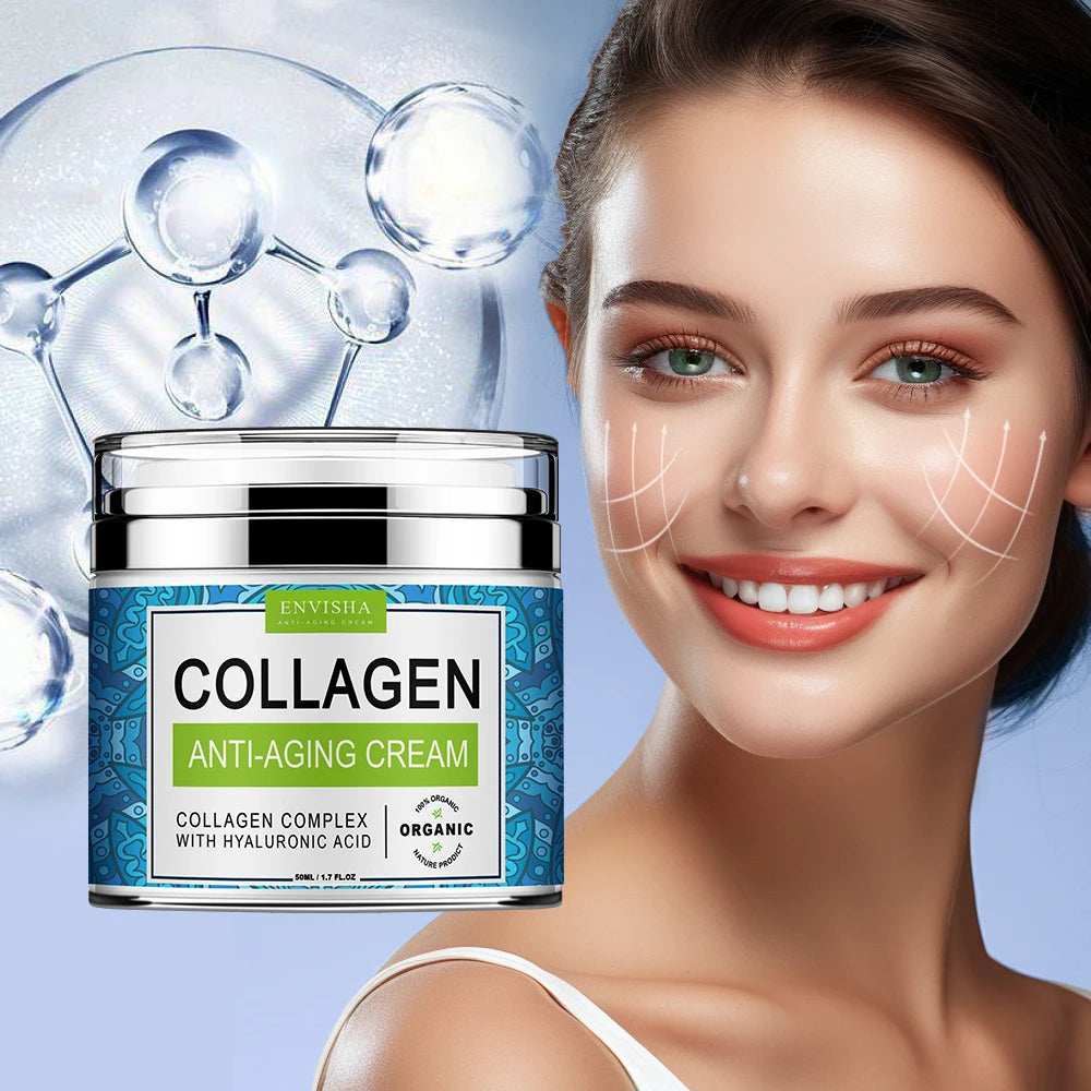 Envisha Retinol Face Cream With Collagen And Hyaluronic Acid For Night Care