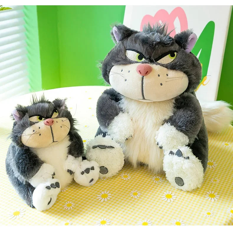 HOTSALE 25cm Lucifer The Cat Cute Doll Plush Toy Throw Pillow Cat Doll Birthday Gift Valentine's Day Plush Children's Toy