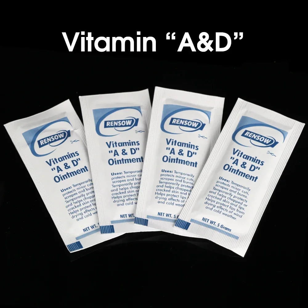 10/50/100pcs Tattoo Aftercare Cream Vitamin A D Ointment Recovery Healing Skin Microblading Skin Repair Gel Makeup Supplies