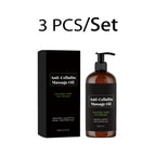 Anti-cellulite Body Massage Oil Natural Plant Essential OilRelaxing Soothing Moisturizing Skin Care Lightweight Non Greasy 240ml