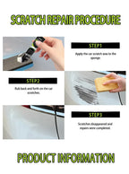 Magic Car Scratch Remover Paste No Professional Skill Needed Simply Wipe To Repair Car Paint Scratches All Color Universal