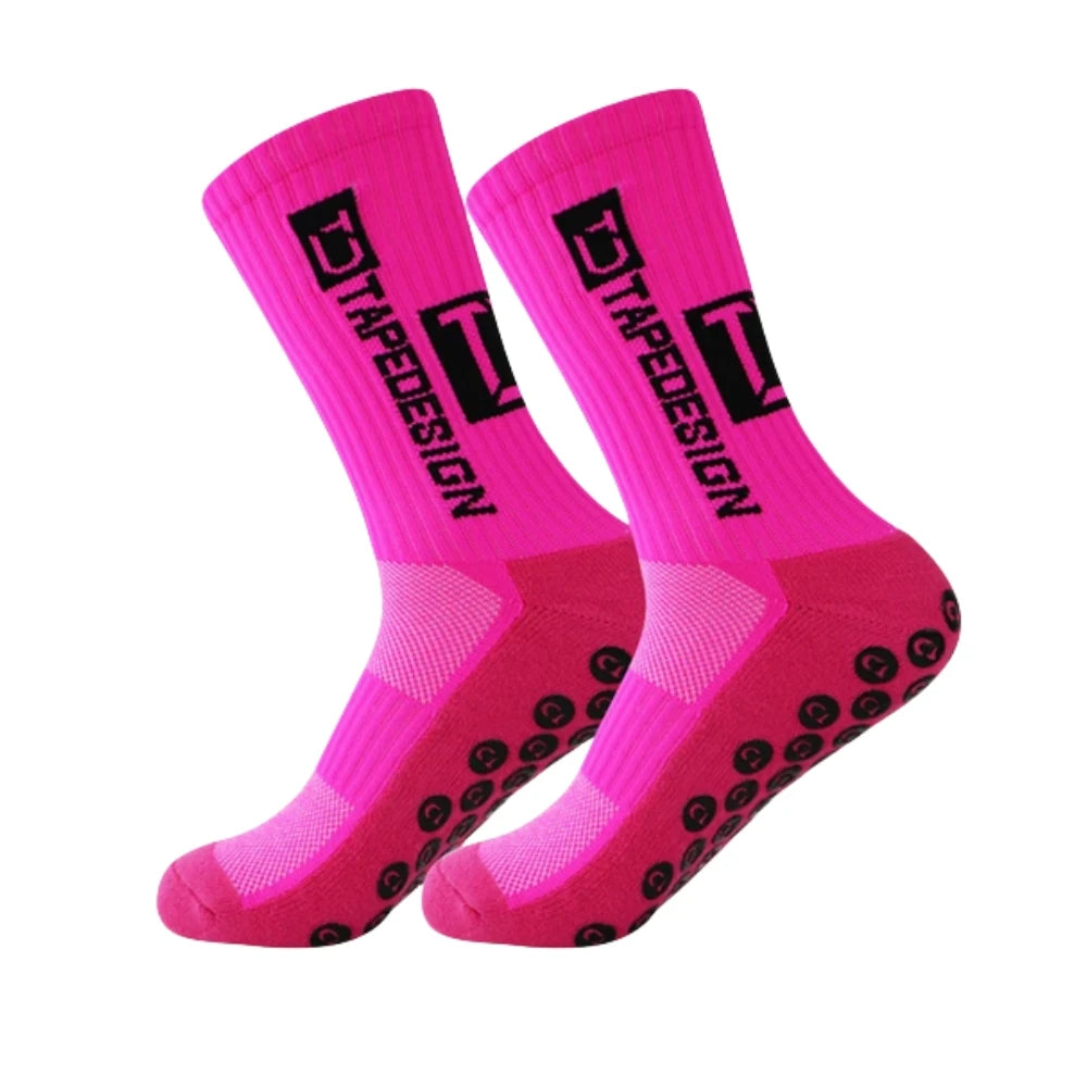 high-quality 1pairs of adhesive dots for anti slip sweat absorption and odor prevention football socks sports socks Yoga Socks