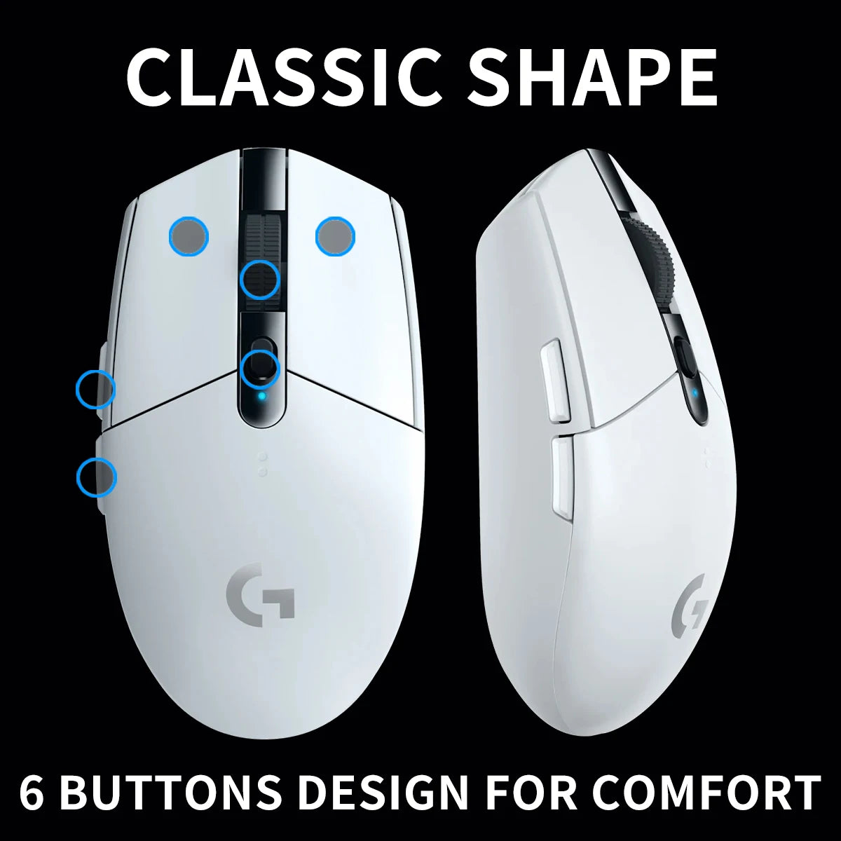 Logitech G304 /G305 Wireless Mouse LIGHTSPEED Tech 12000DPI