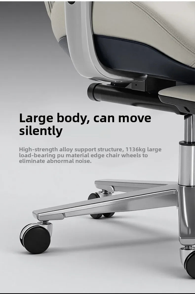 leather boss chair, executive chair, swivel chair, lunch break, carefree computer chair, sedentary and comfortable study home