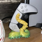 3D Printed Octopus Game Controller Stand Suitable for PS5 Controllers Desktop Stand Holiday Gift Home Decor Statue Ornament