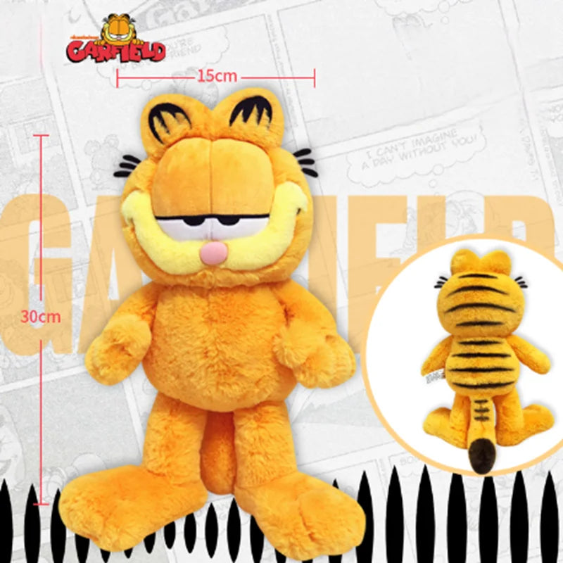 GARFIELD Original Stuffed Plush Soft Cat Plush Cartoon Plushie Doll for Boys Girls Christmas Decor Gift