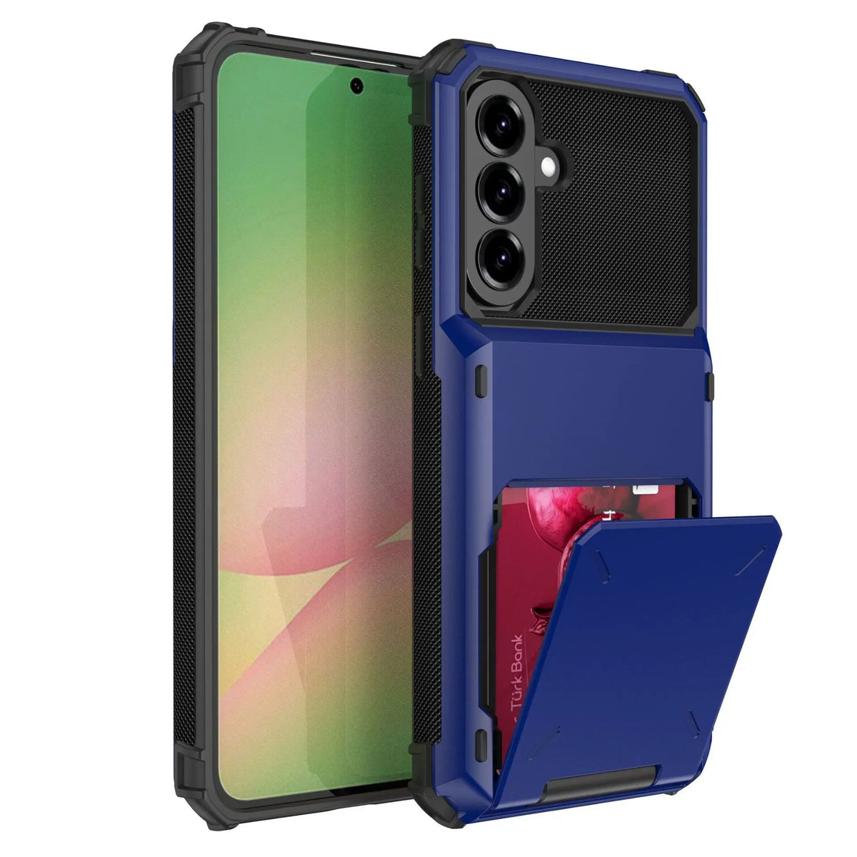 For Samsung Galaxy A37 Samsung A57 A56 A36 A26 A17 Card Holder Case Heavy Duty Wallet Hidden Flip Slot Protective Phone Cover