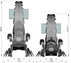 Cluvens Ergonomic Fully Recliner Office Chair Cockpit for 3 or 5 Monitors Zero Gravity Workstation Chair Scorpion Chair Cluvens