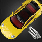 1:24 Porsche 911 992 Turbo S Alloy Sports Car Model Diecast Metal Racing Vehicles Car Model Simulation Sound Light Kids Toy Gift