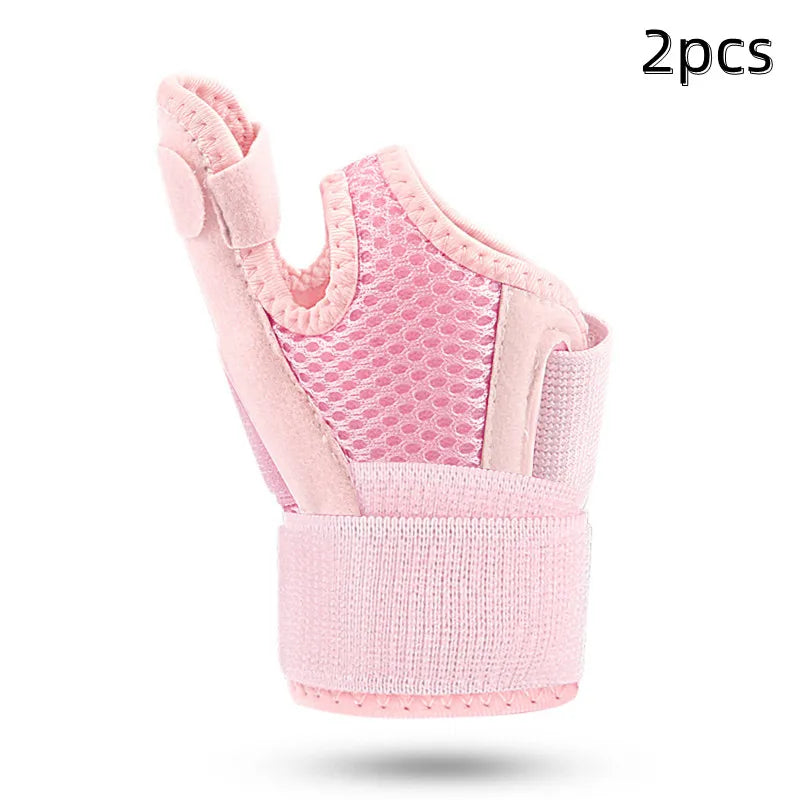 1/2pcs Flexible Splint Wrist Thumb Support for Tendonitis Arthritis Breathable Thumb Protector Guard Fits Right and Left Hand