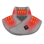 Electric Heating Shoulder Neck Pad USB Heated Back Wrap 3 Heat Level Soft Hot Compress Back Shawl Neck Shoulder Fast Heated Pad
