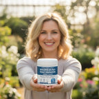 Magnesium Niacinamide Relief Body Cream, Magnesium Cream Cooling Formula, Lightweight, Non-greasy