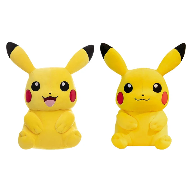 Large Original Pokemon Pikachu Stuffed Plush Toys Plushie Soft Animal Kawaii Anime Doll Throw Pillow Birthday Gift For Kids Baby