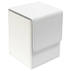 Card Fit For 100+Single Sleeved Cards  , Leather Trading Commander Deck Box Compatible With  Card Deck,Game Card Box
