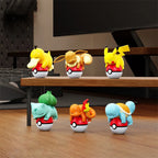 Authentic Pokémon Pikachu Night Light Doll PSYDUCK CHARMANDER EEVEE Handheld Desktop Ornament Children's Christmas Gift