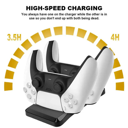 GAMINJA P51 Dual PS5 Controller Charging Station