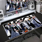 Large Mouse Pad Black White Anime BLEACH Mause Mats Gaming Accessories Office Gamer Keyboard Desk Mat Kurosaki Ichigo Mousepad