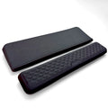 Keyboard Wrist Rest, Ergonomic Memory Foam Wrist Support for Typing & Gaming, Tilted Keyboard Pad, Aesthetic Desk Accessories Fo