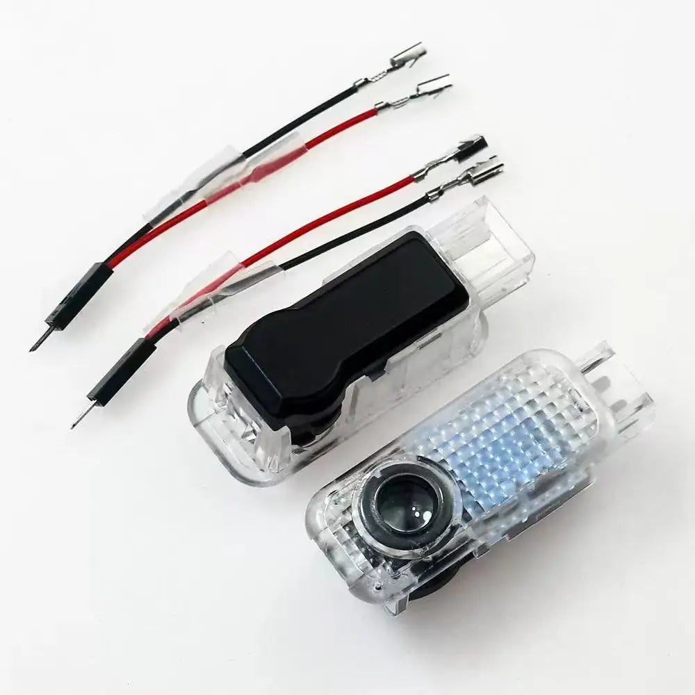 2PCS LED Car Door Logo Light Led Projector For Audi A4 B5 B6 B7 B8 B9 A1 A3 8V 8P 8L A6 C5 C6 C7 A5 A7 A8 Q3 Q5 Q7 TT S3 S6