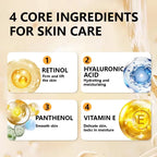 FDUAY Vitamin B5 Capsule Essence with Hyaluronic Acid Niacinamide & Hydrolyzed Collagen Complex for Firming Lifting & Smoothing