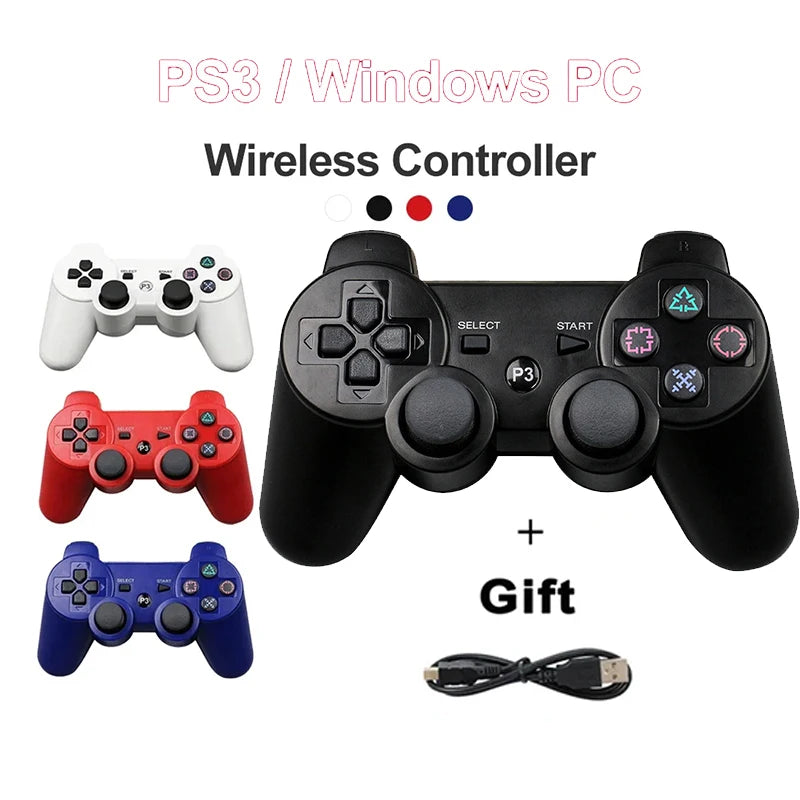 Controller Support Bluetooth For PC Playstation 3 Joypad Wireless Gamepad for Play Station 3 Joystick Console for PS3 Controle