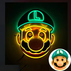 Fashion Luminous LED Mask DJ Costumes Accessories Glow Supplies Neon Light Marshmallow  Mask For Music Festival Nightclub Dance