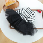 Halloween Costumes Dresses For Dog Elegant Pet Vest With Tutu Skirt Autumn Winter Girl Female Pet Toy Poodle Small Breeds Cat